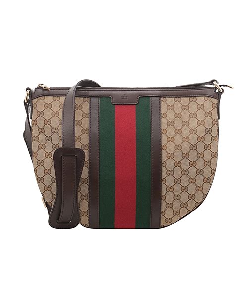 gucci print crossbody bag|Gucci crossbody vintage bag.